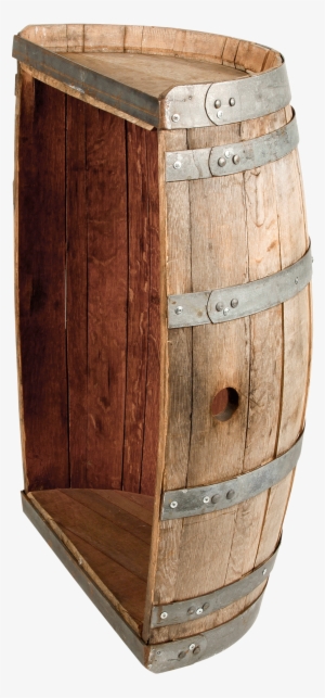 Wine Barrel Half Table 12" X - Wine