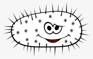 Bacteria Clipart Black And White - Germs Clipart Black And White
