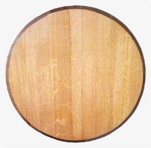 Plain Bourbon Barrel Head