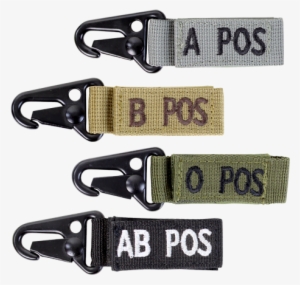 Blood Type Key Chain - Blood Type Keychain