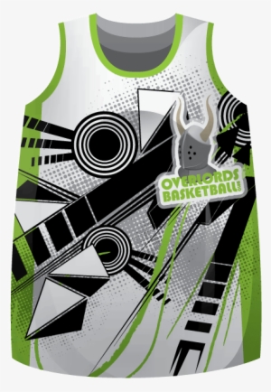 Mono Design Sublimated Basketball Jersey - Team Colours Mono Design Sublimated Basketball Jersey