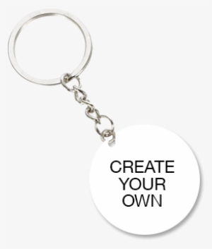 Create Your Own Round Key Chain - Key Chain