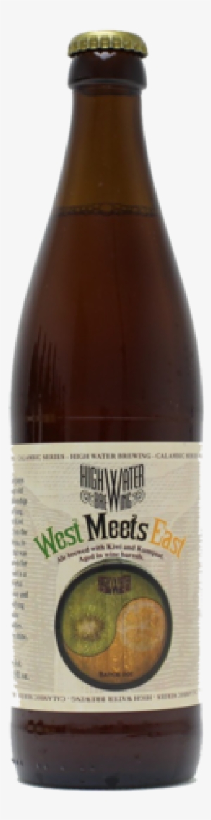 High Water West Meets Wine Barrel Aged Sour - Beer Bottle