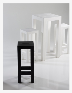 Jut Bar Table - Vondom Modern Jut Lacquered Bar Table - Khaki