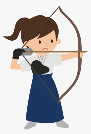 Optimized Archer Hq Cliparts - Kyudo Clipart