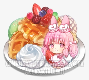 Commission Jupiterjaw Kthelimit Anime Pinterest Png - Anime Chibi Food Characters