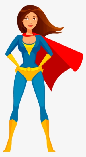 Superhero Girl Cliparts Free Download Clip Art Clipartpost - Female Superhero Cartoon