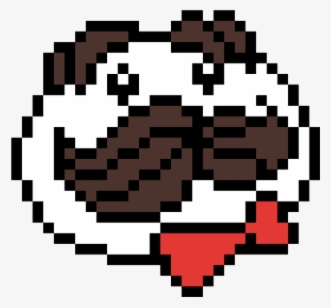 Pringles Logo - Minecraft Pixel Art Kfc