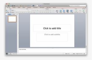 Quote Of The Day - Microsoft Powerpoint 2011