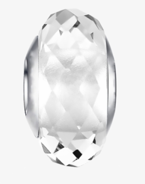 Clear Crystal Murano Glass Bead