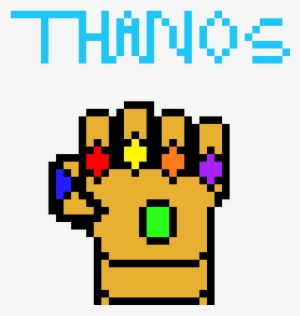 The Gauntlet - Infinity Gauntlet Pixel Art