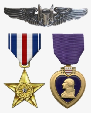 Dad Insignia Ss Ph Wings - Purple Heart Medal Png