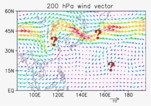 A Snapshot Of The 200 Hpa Horizontal Winds At 0600 - Number