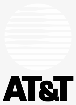 Att 504 Logo Black And White - Logo At&t