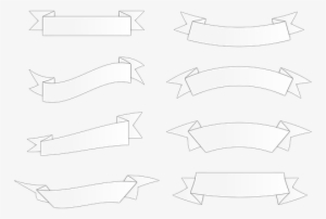 Banner Band Form Label Ornament Greeting S - Forma De Banner Png