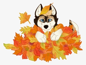 Leaf Pile Ych - Cartoon Leaf Pile