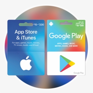 Apple And Google Play Gift Cards - $10 Google Play Card