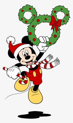 Mickey Mouse Clipart Wreath - Mickey Clipart