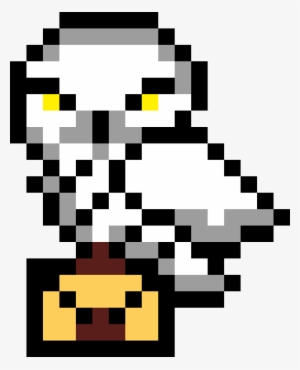 Hedwig - Pixel Art Harry Potter