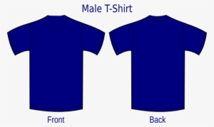 Desain Kaos Polos Biru