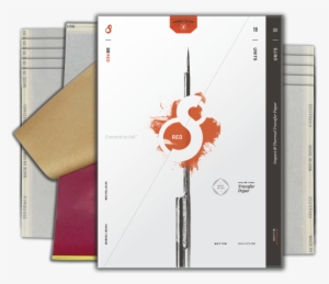 S8 Red Tattoo Stencil Paper Thermofax Printer, Impact