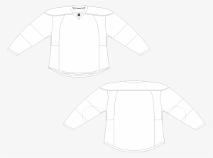 Full Body Template - Hockey Jersey