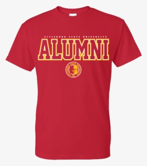 Pitt State Alumni Outline Tee Shirt - Tiny Moving Parts Merch