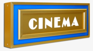 Home Theatre Marquee - Cinema Sign