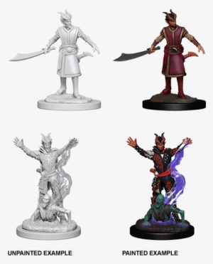 D&d Nolzurs Marvelous Miniatures Male Tiefling Warlock - Tiefling Warlock Miniature