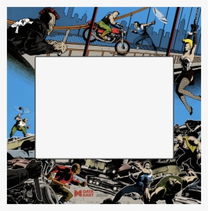 Along With The Marquee - Vigilante Arcade Game Marquee