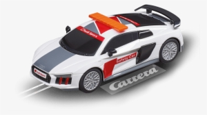 Audi R8 V10 Plus "safety - Carrera Go Audi R8 Safety Car 64063 1:43 Slot Car