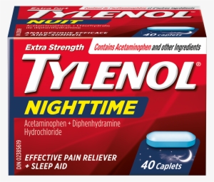 Extra Strength Tylenol® Nighttime - Tylenol Pain Reliever/fever Reducer, Extra Strength,