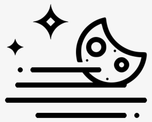 Foggy Fog Stars Night Moon Crescent Comments