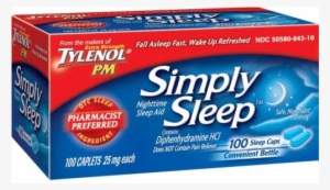 Buy Tylenol Simply Sleep Nighttime Aid 100 Caplets - Simply Sleep Nighttime Sleep Aid Caplets - 100 Count