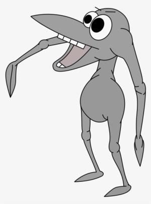 Alien Clipart Grey - Cartoon