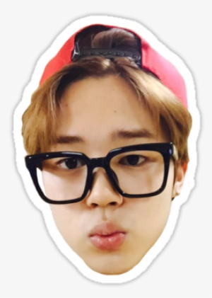 Park Jimin Wearing Glasses