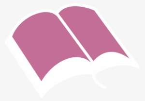 Book Clip Art - Book Logo Pink Png