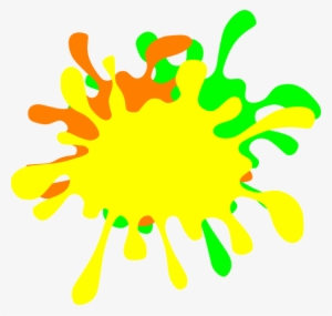 Color Splat Png Transparent - Portable Network Graphics