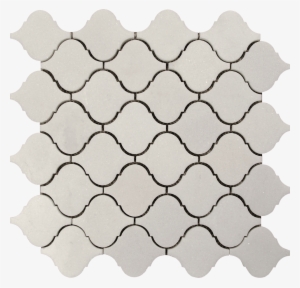 White Marble With Black Diamond Insert Ksd-6 - Carpet