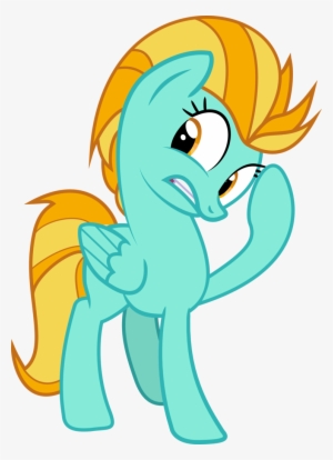Modecom1, Dat Face, Lightning Dust, Safe, Simple Background, - Mlp Lightning Dust Png