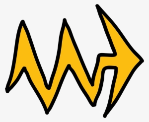 Lightning Arrow Icon - Noise Arrow Png