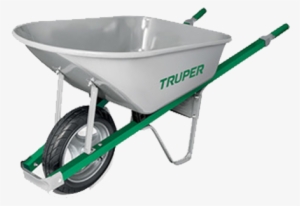 Truper 6 Cubic Foot Steel Wheelbarrow - Truper 6 Cubic Feet Steel Wheelbarrow