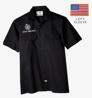 Blackiron Bbq Dickies® Button Up Garage Shirt - Bbq Button Up Shirts ...