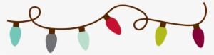 Diy By Danielle - Christmas Lights Border Png