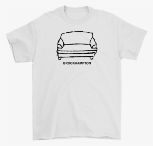 Brockhampton Couch T-shirt - Aesthetic White Kids