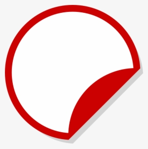 Red Price Tag Png Download - Vector Red White Png