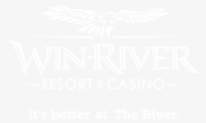 Wrc Resortcasino 1c White W Tag - Win River Casino Logo