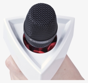 Users Simply Remove The Lid Of The Mic Flag And Slide - Cubo Microfono