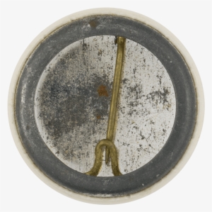 American And Greek Flags Button Back Art Button Museum - Wall Clock