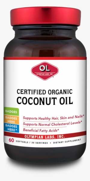 Olympian Labs - Coconut Oil Certified Organic - 60
